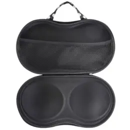 Bra Travel Case Black-White Open